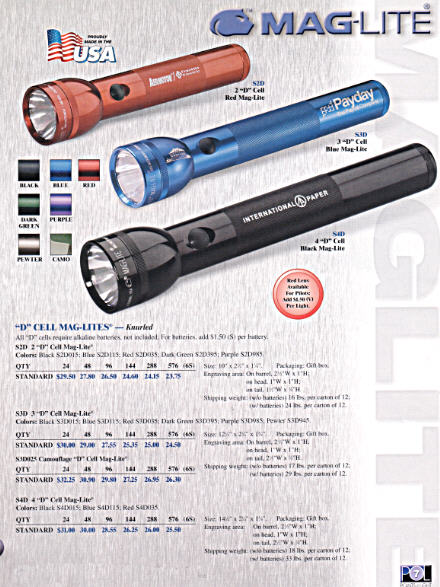 Email me for all your MAG LIGHTS needs